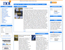 Tablet Screenshot of libraria-noi.ro